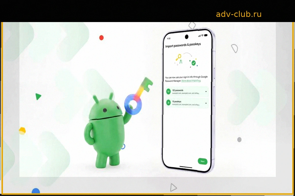 Android facilita la transferencia segura de contraseñas a otros gestores
